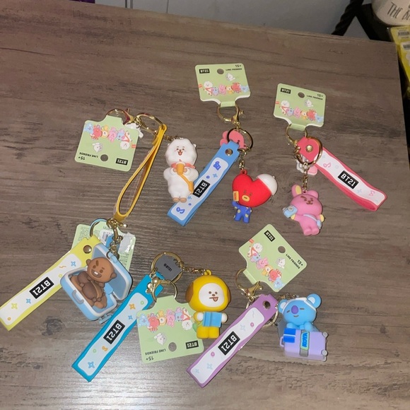 Accessories - BT21 Character Keychains